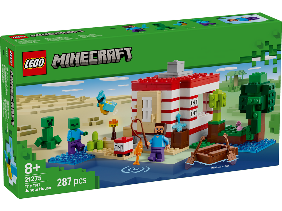 LEGO Minecraft™ Das TNT-Dschungelhaus 21275