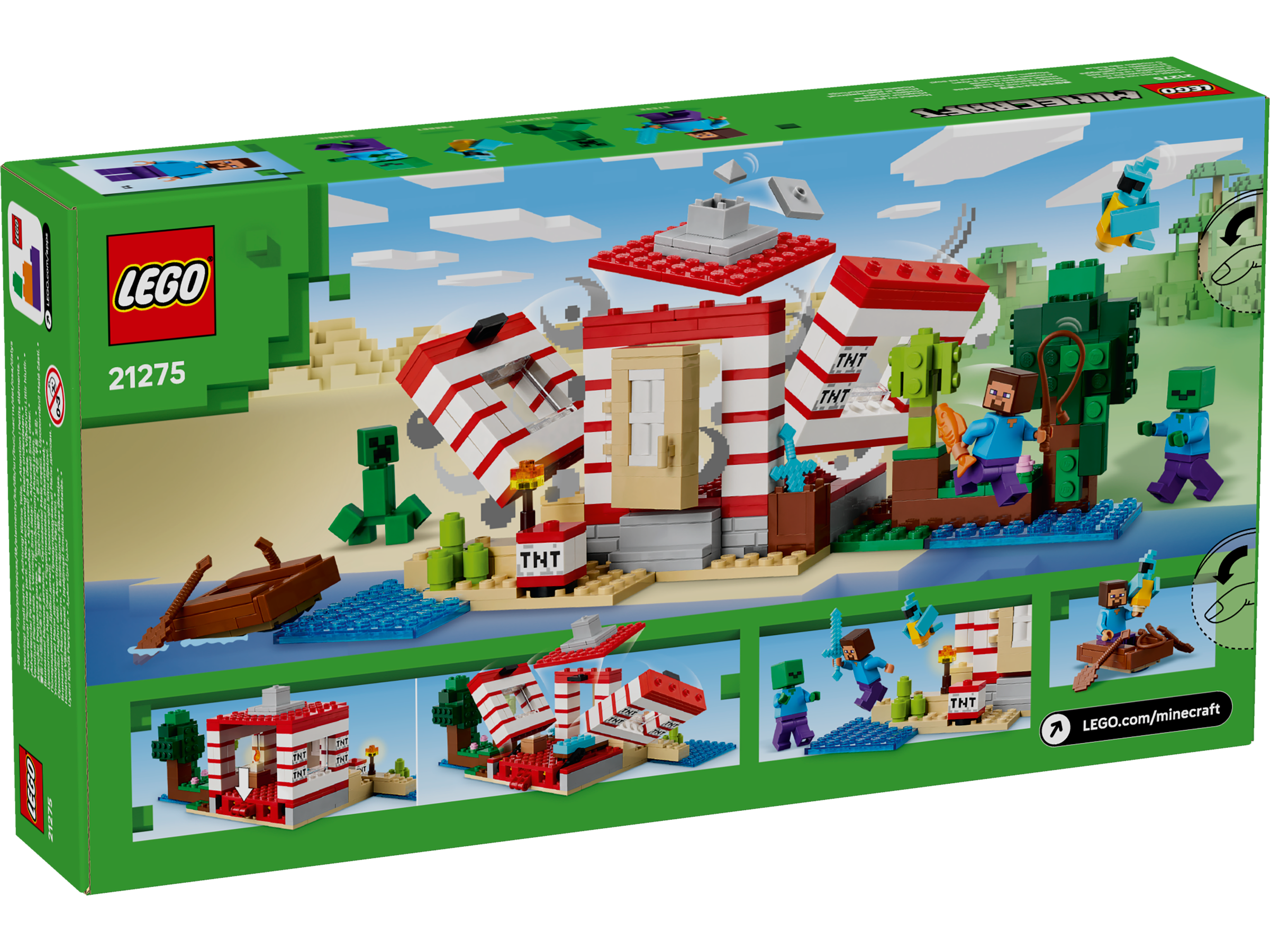 LEGO Minecraft™ Das TNT-Dschungelhaus 21275 - Bild 5