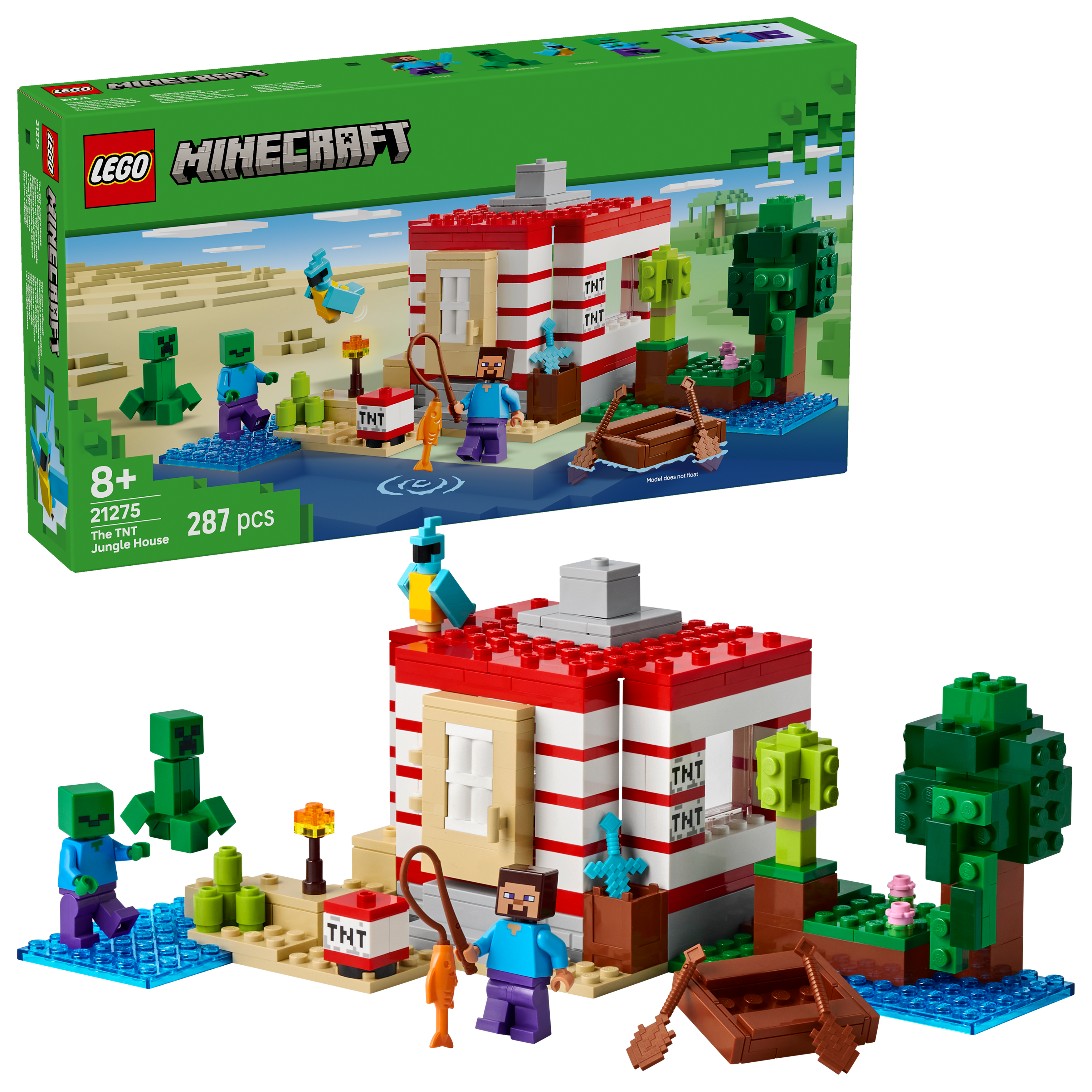 LEGO Minecraft™ Das TNT-Dschungelhaus 21275 - Bild 4
