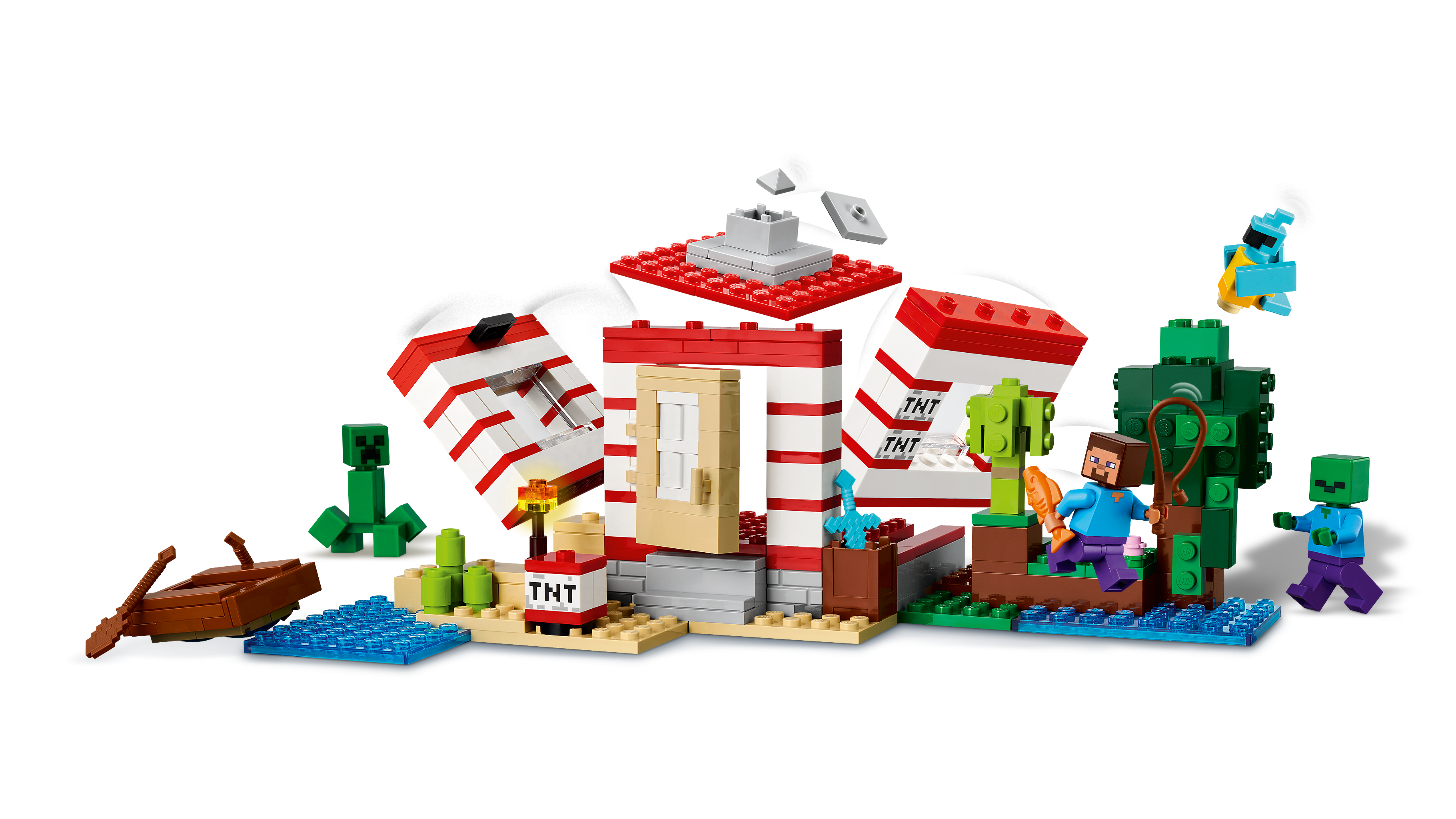 LEGO Minecraft™ Das TNT-Dschungelhaus 21275 - Bild 3