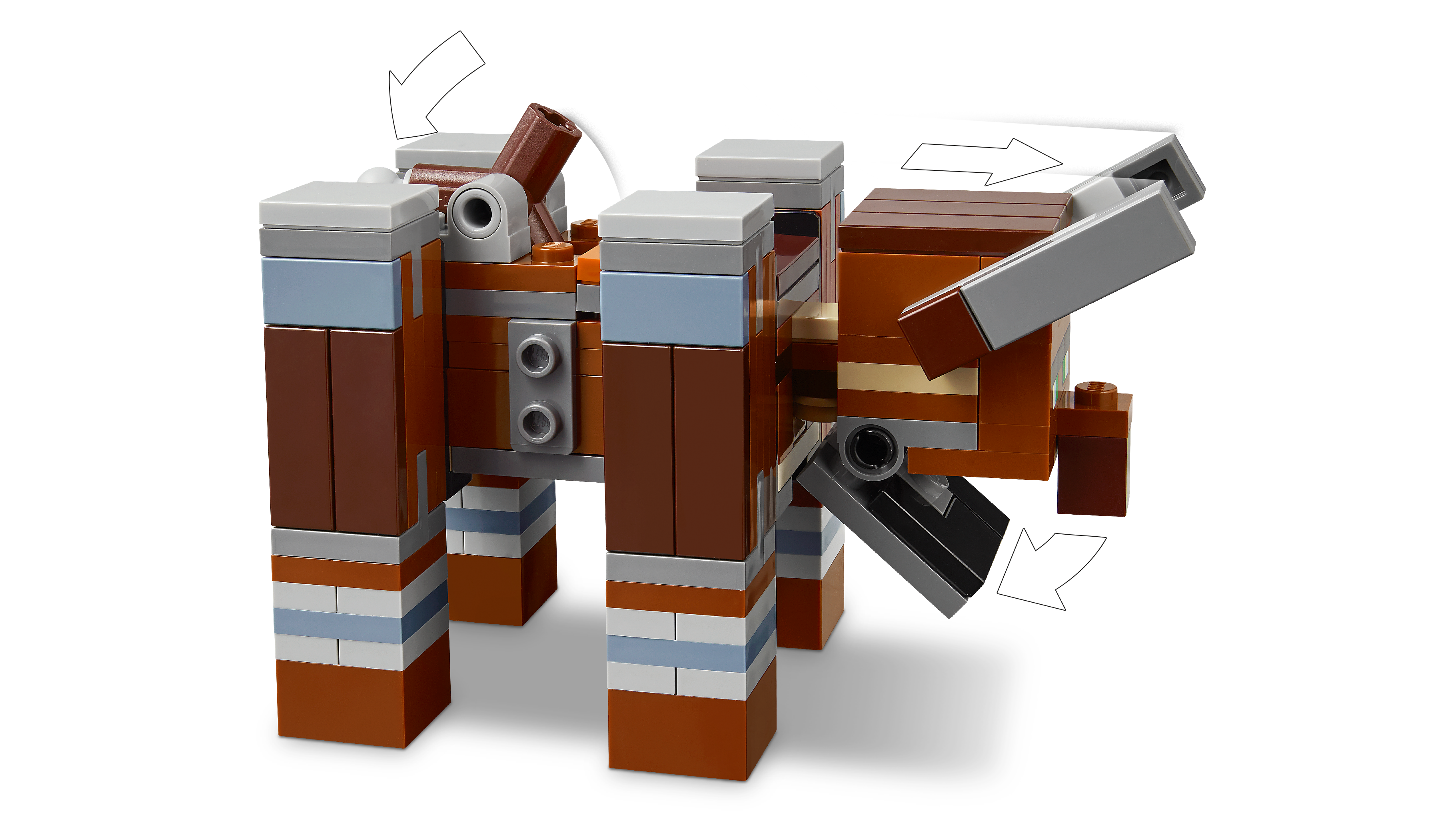 LEGO Minecraft™ Ein Verwüster am Plünderer-Aussenposten 21278 - Bild 4