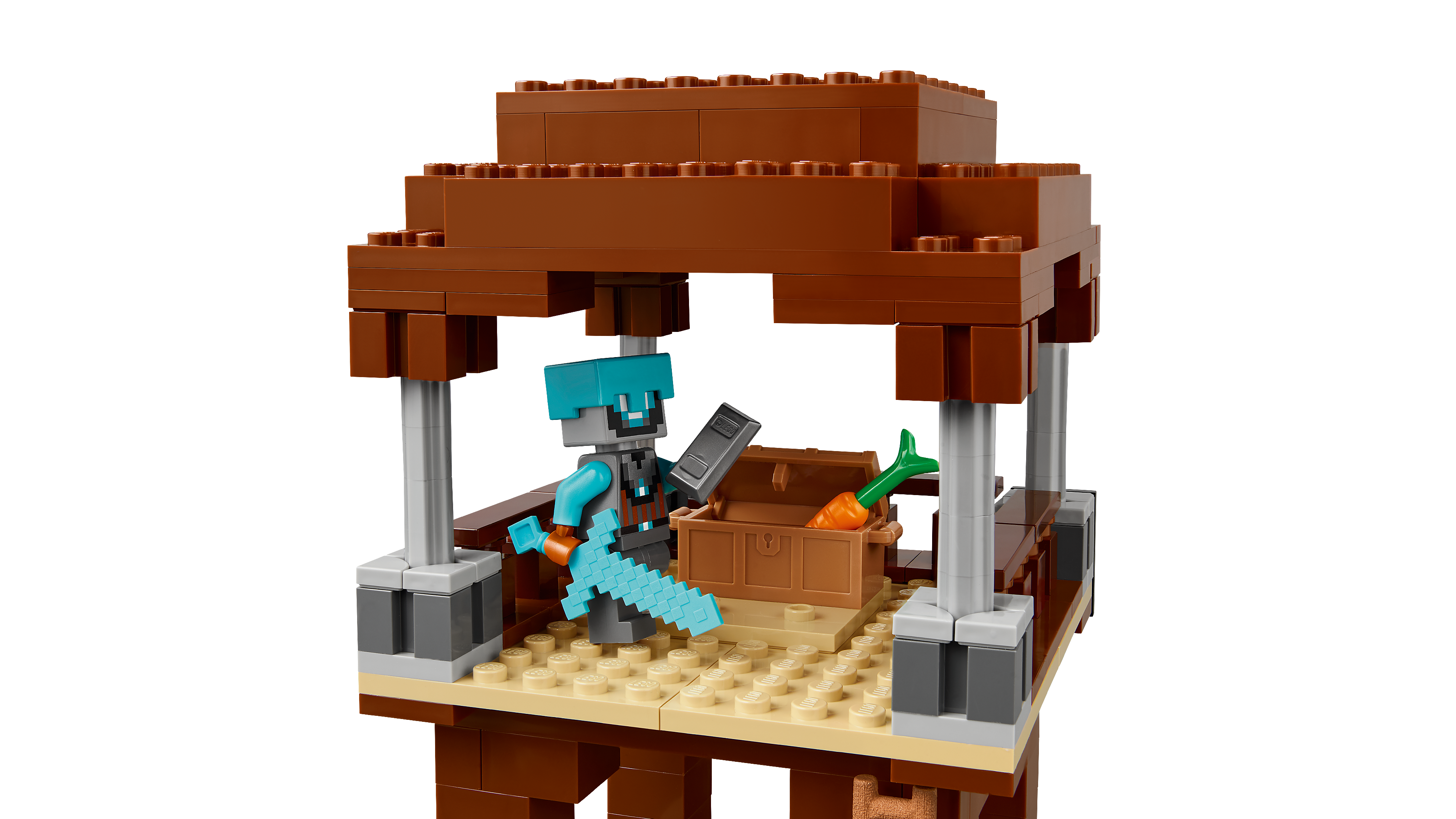 LEGO Minecraft™ Ein Verwüster am Plünderer-Aussenposten 21278 - Bild 6
