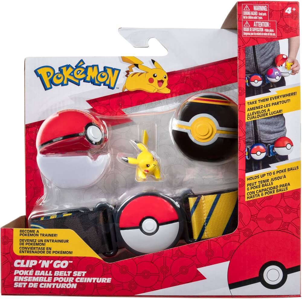 Pokémon - Clip'N'Go Poké Ball Gürtel Set - Bild 1