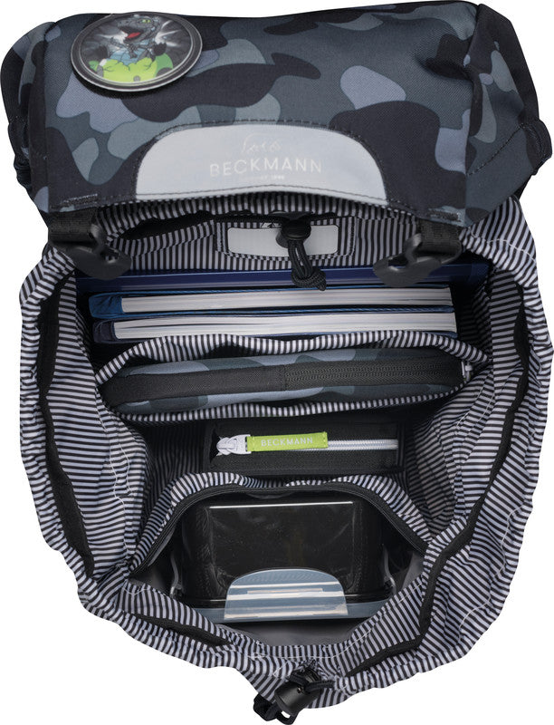 Beckmann Schulrucksack Classic 6-teiliges Set, Camo Rex - Bild 6