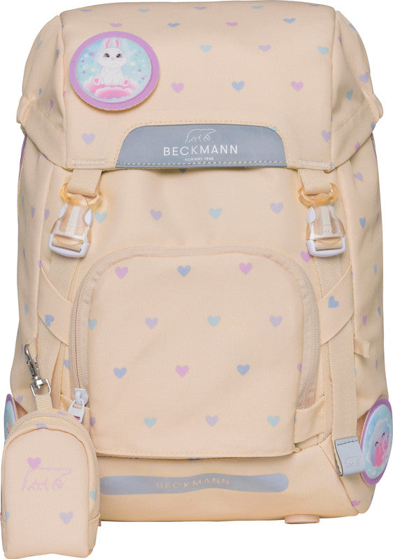 Beckmann Schulrucksack Classic 6-teiliges Set, Yellow Heart - Bild 3