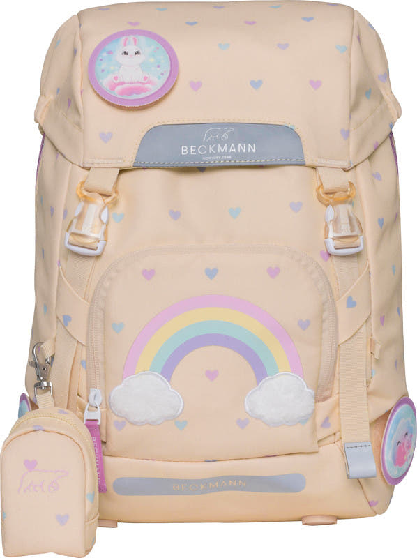 Beckmann Schulrucksack Classic 6-teiliges Set, Yellow Heart - Bild 2