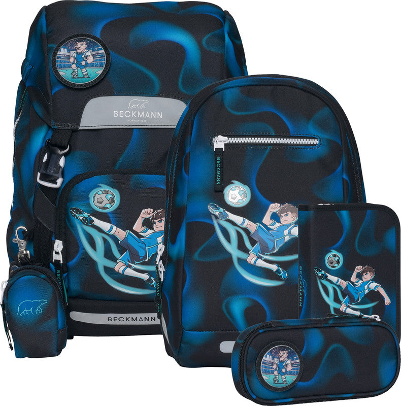 Beckmann Schulrucksack Classic 6-teiliges Set, Magic League - Bild 1