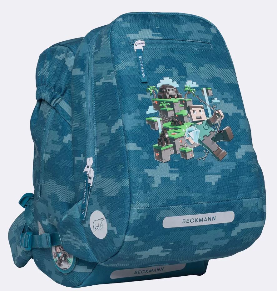 Beckmann Schulrucksack Classic 6-teiliges Set, Jungle Game - Bild 4