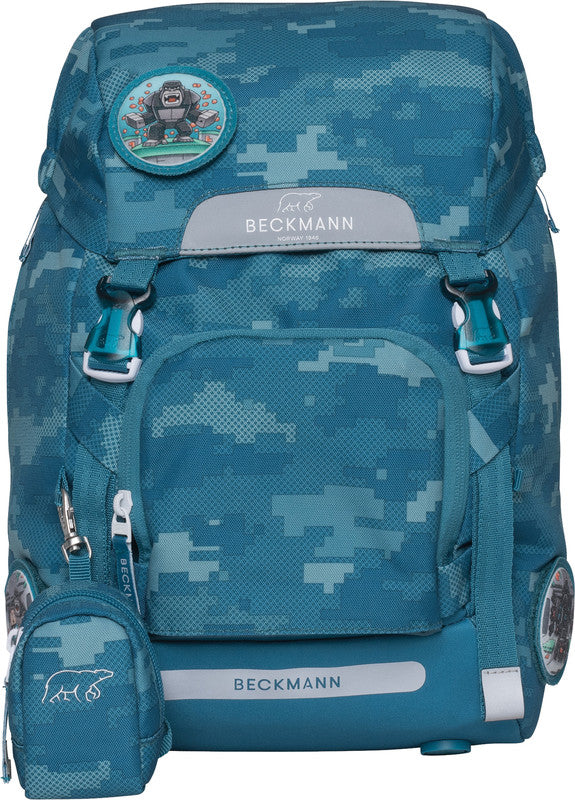 Beckmann Schulrucksack Classic 6-teiliges Set, Jungle Game - Bild 3