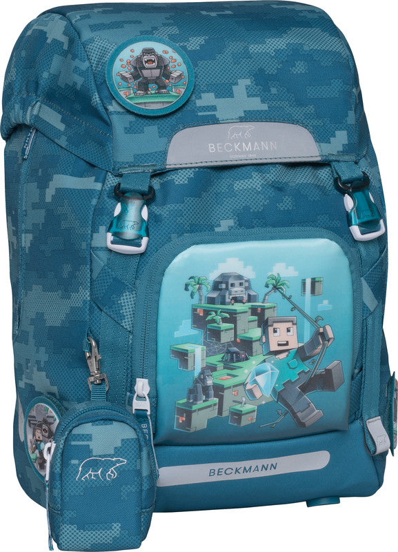 Beckmann Schulrucksack Classic 6-teiliges Set, Jungle Game - Bild 5