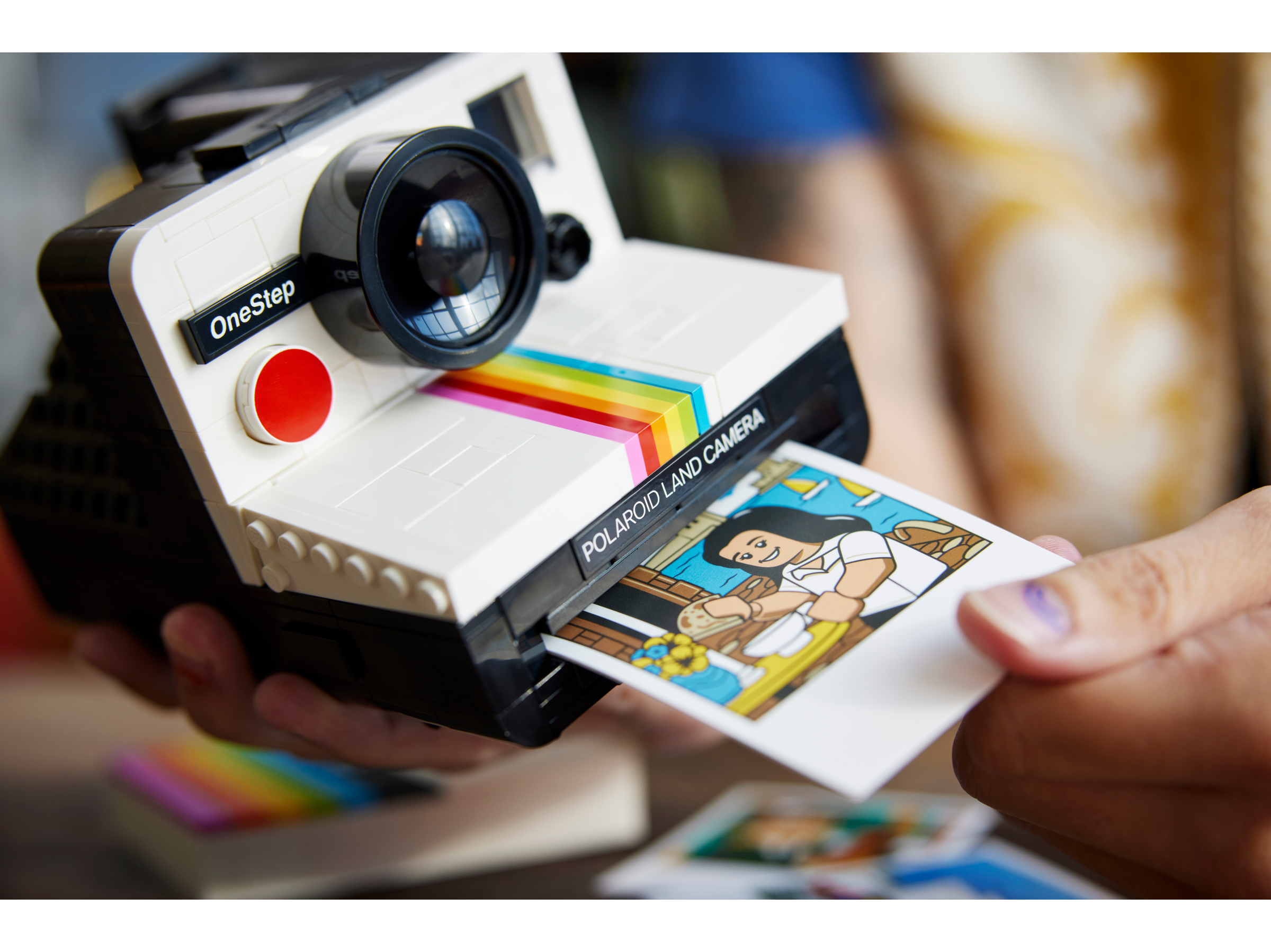 LEGO Ideas Polaroid OneStep SX-70 Sofortbildkamera 21345 - Bild 6