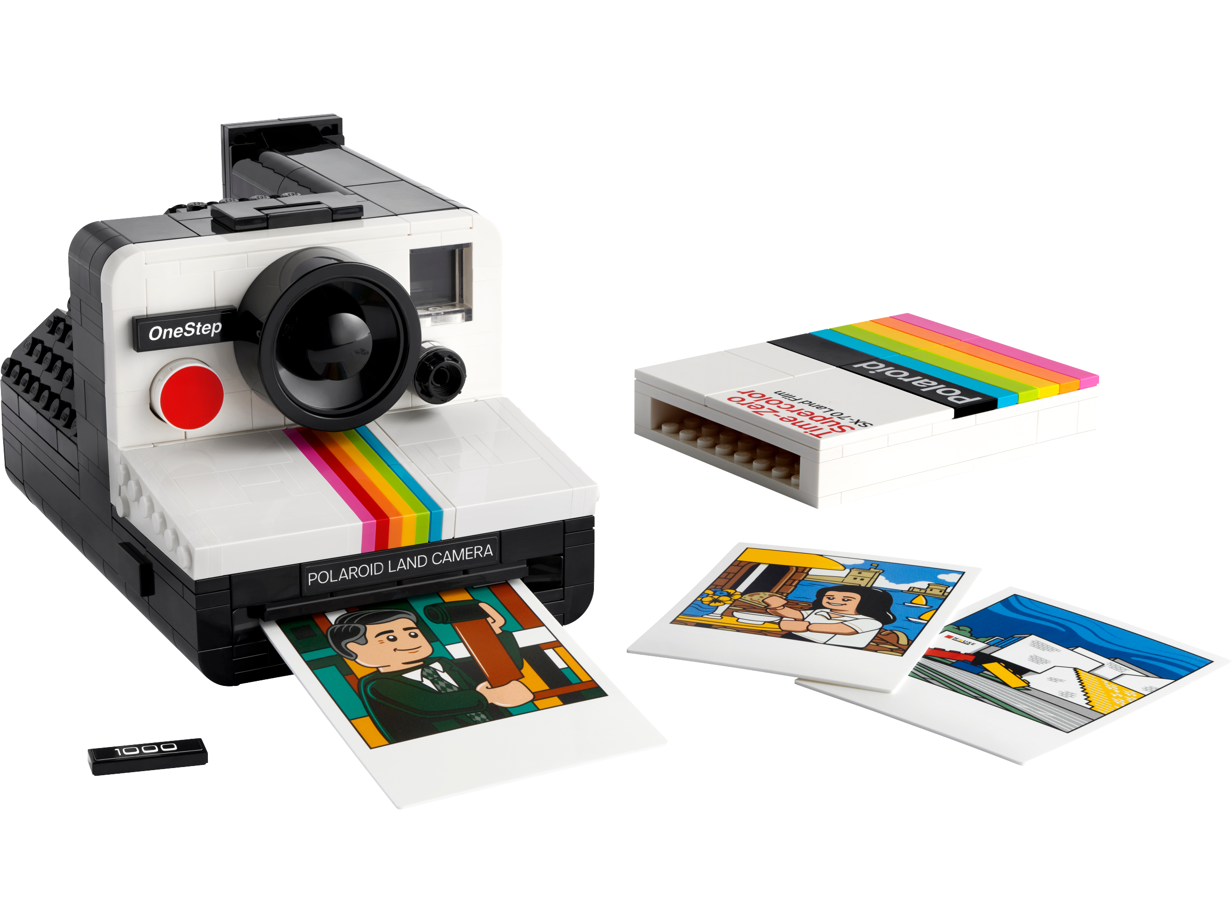 LEGO Ideas Polaroid OneStep SX-70 Sofortbildkamera 21345 - Bild 2