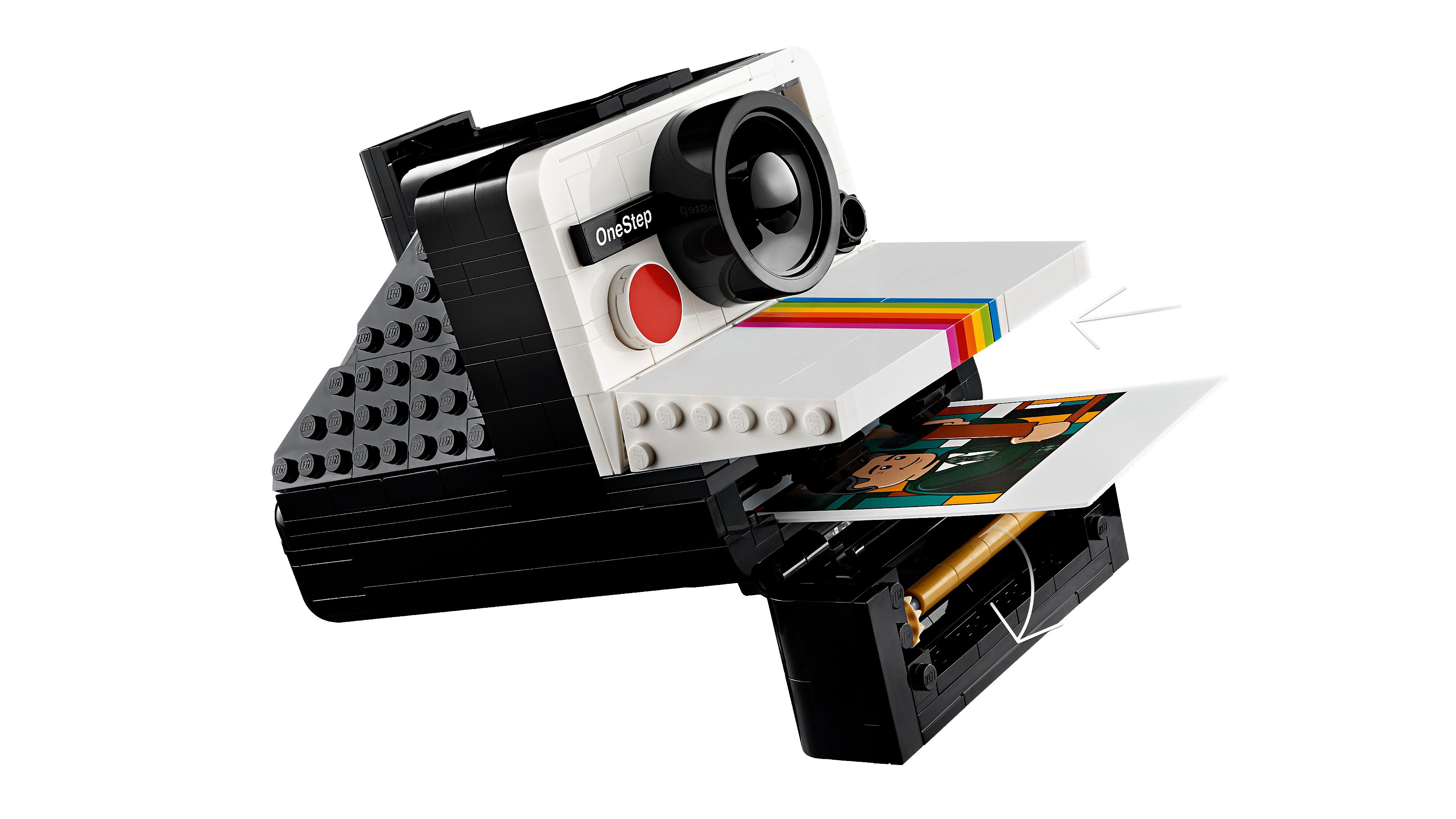 LEGO Ideas Polaroid OneStep SX-70 Sofortbildkamera 21345 - Bild 5