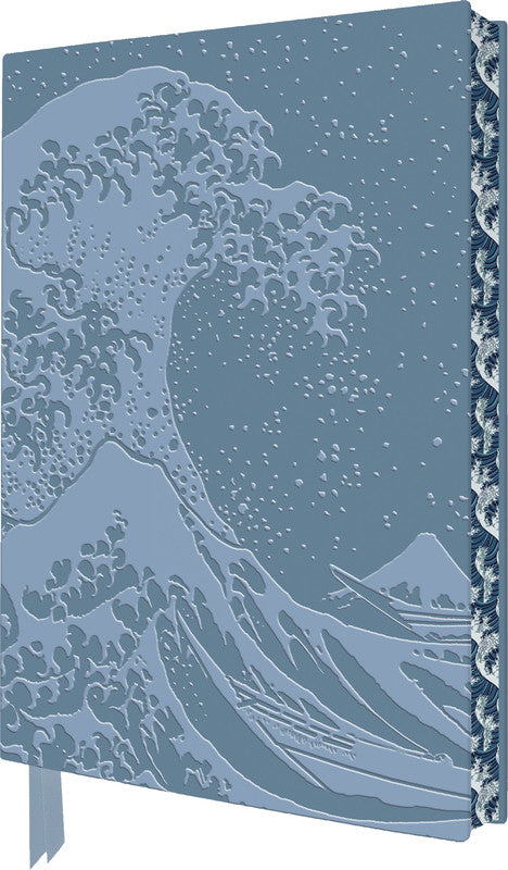 FLAME TREE Notizbuch A5 Great Wave - Bild 1