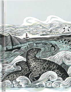 FLAME TREE Notizbuch A4 Seal Song