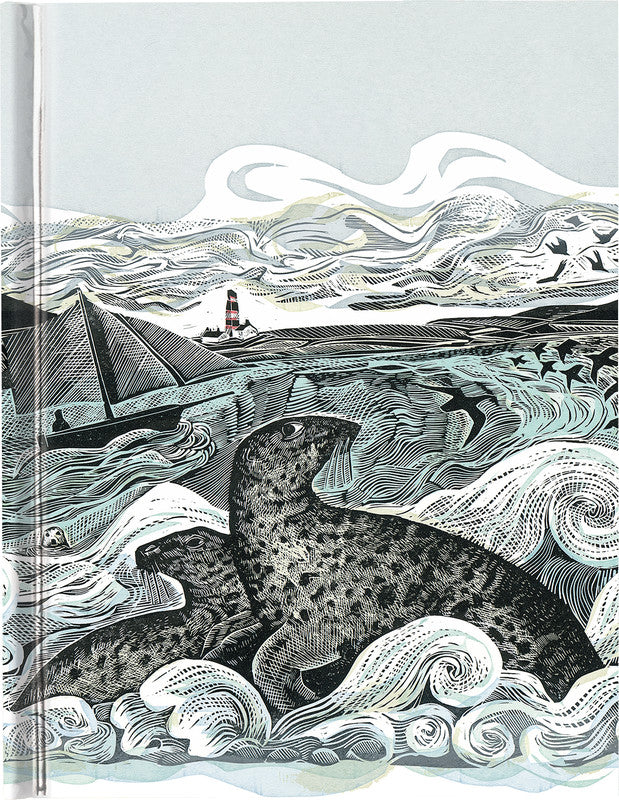 FLAME TREE Notizbuch A4 Seal Song - Bild 1