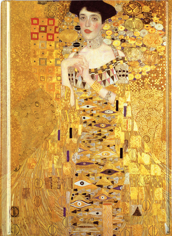 FLAME TREE Notizbuch A6 mit Magnetverschluss Adele Bloch Bauer - Bild 1