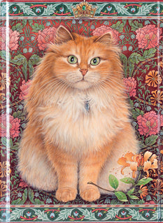 FLAME TREE Notizbuch A6 mit Magnetverschluss Blossom