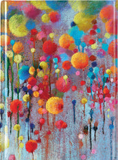 FLAME TREE Notizbuch A6 mit Magnetverschluss Up, up and away