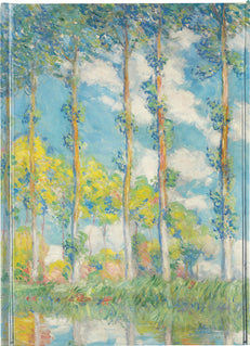 FLAME TREE Notizbuch A5 mit Magnetverschluss The Poplars