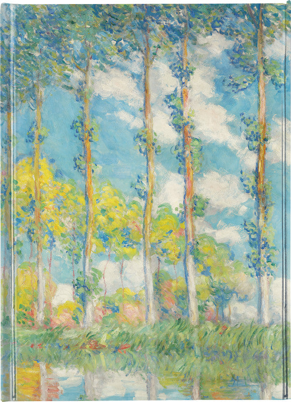 FLAME TREE Notizbuch A5 mit Magnetverschluss The Poplars - Bild 1