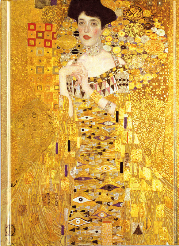 FLAME TREE Notizbuch A5 mit Magnetverschluss Adele Bloch Bauer - Bild 1