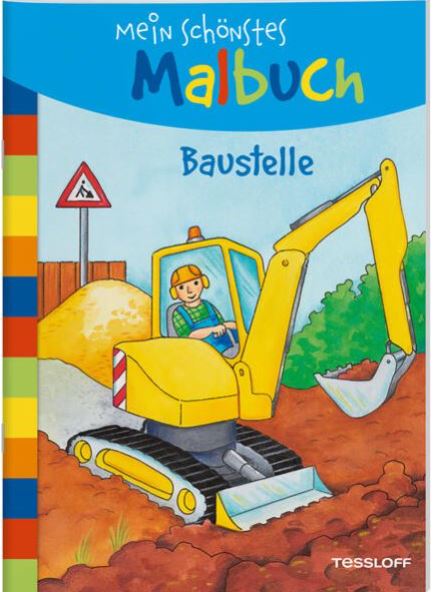 Mein schönstes Malbuch - Baustelle - Bild 1