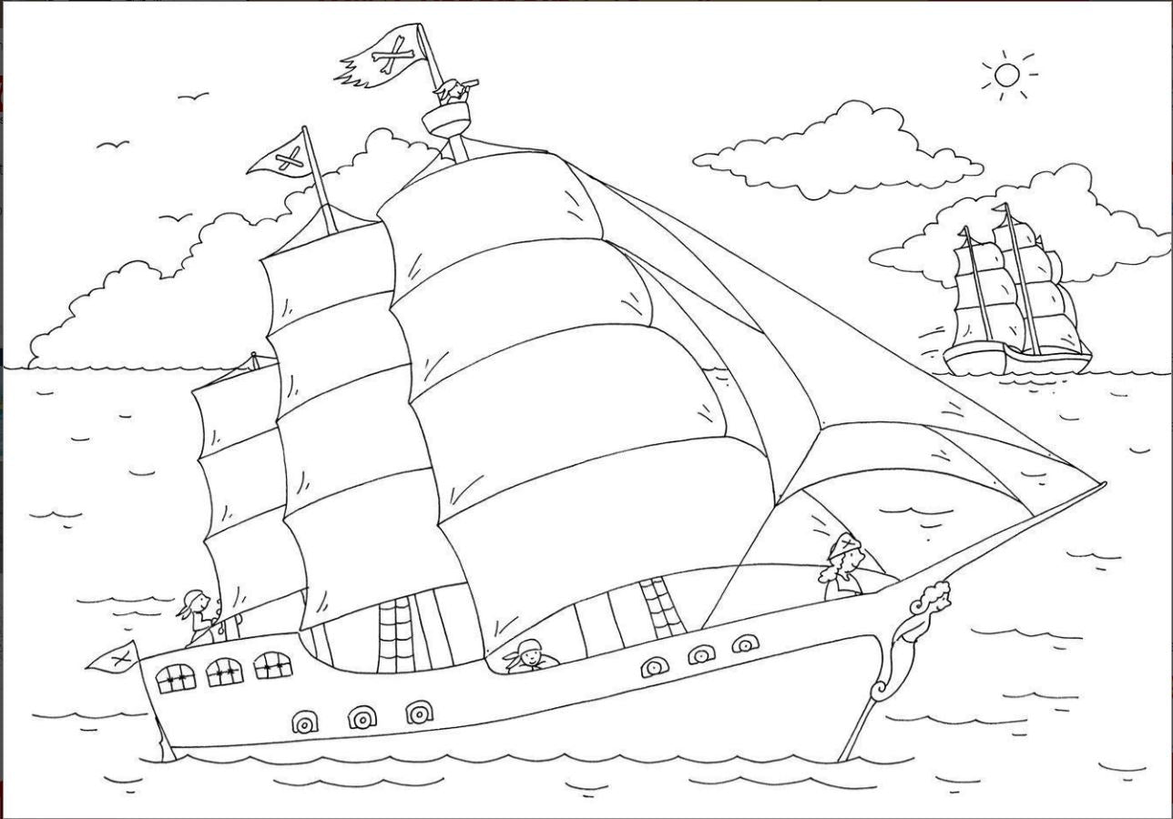 Mein schönstes Malbuch - Piraten - Bild 2