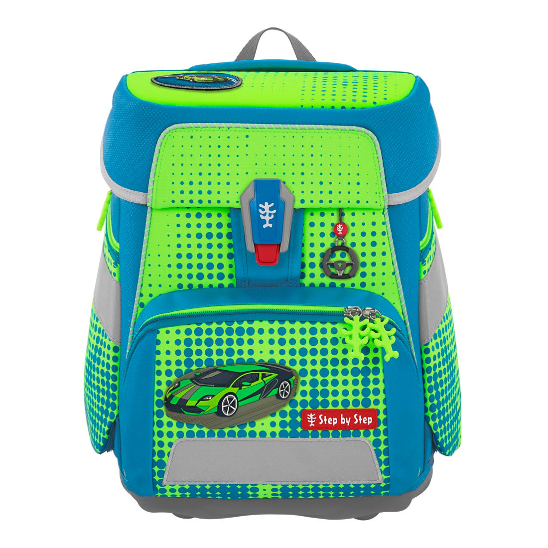 Step by Step SPACE NEON Schulranzen-Set Race Car Chuck - Bild 2