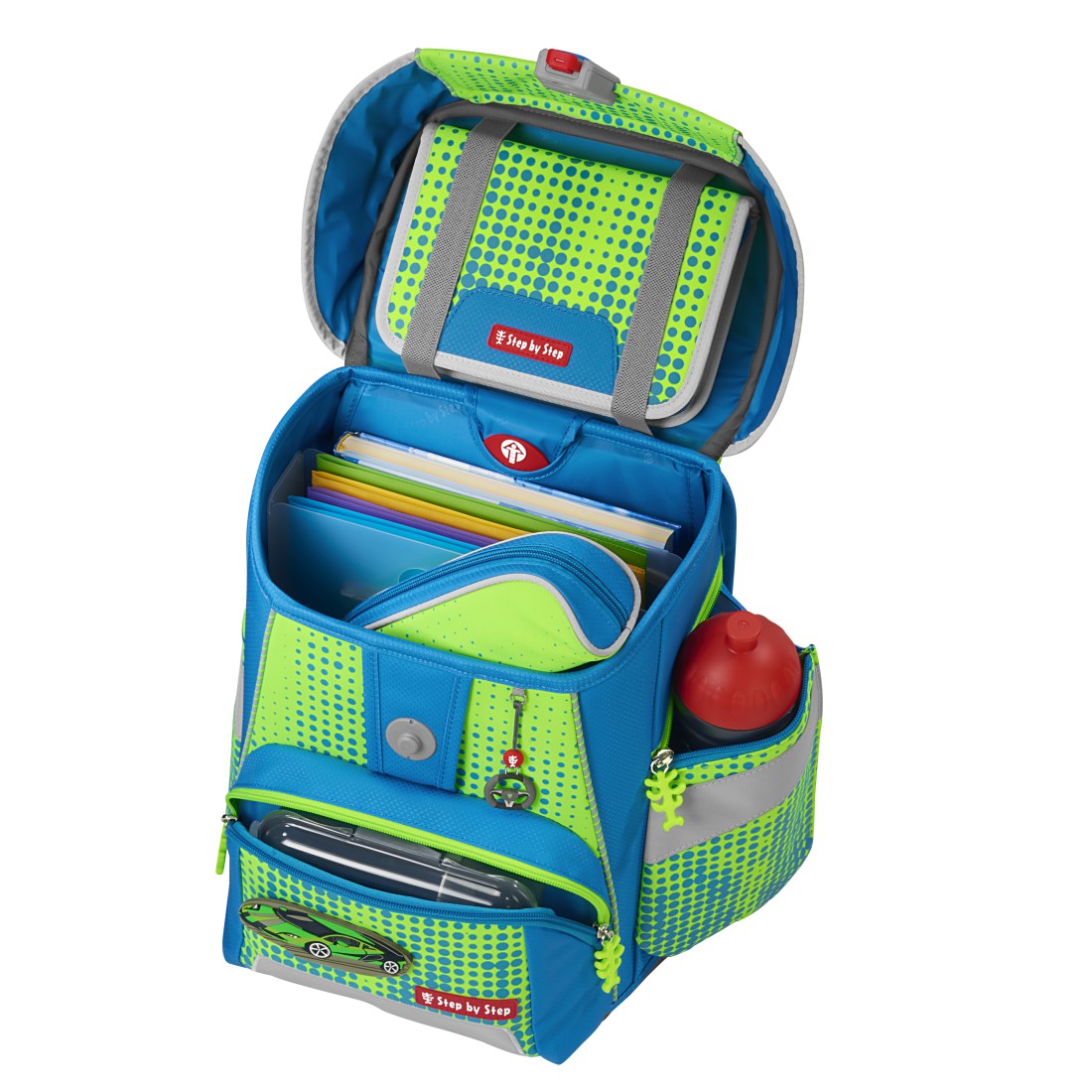 Step by Step SPACE NEON Schulranzen-Set Race Car Chuck - Bild 6