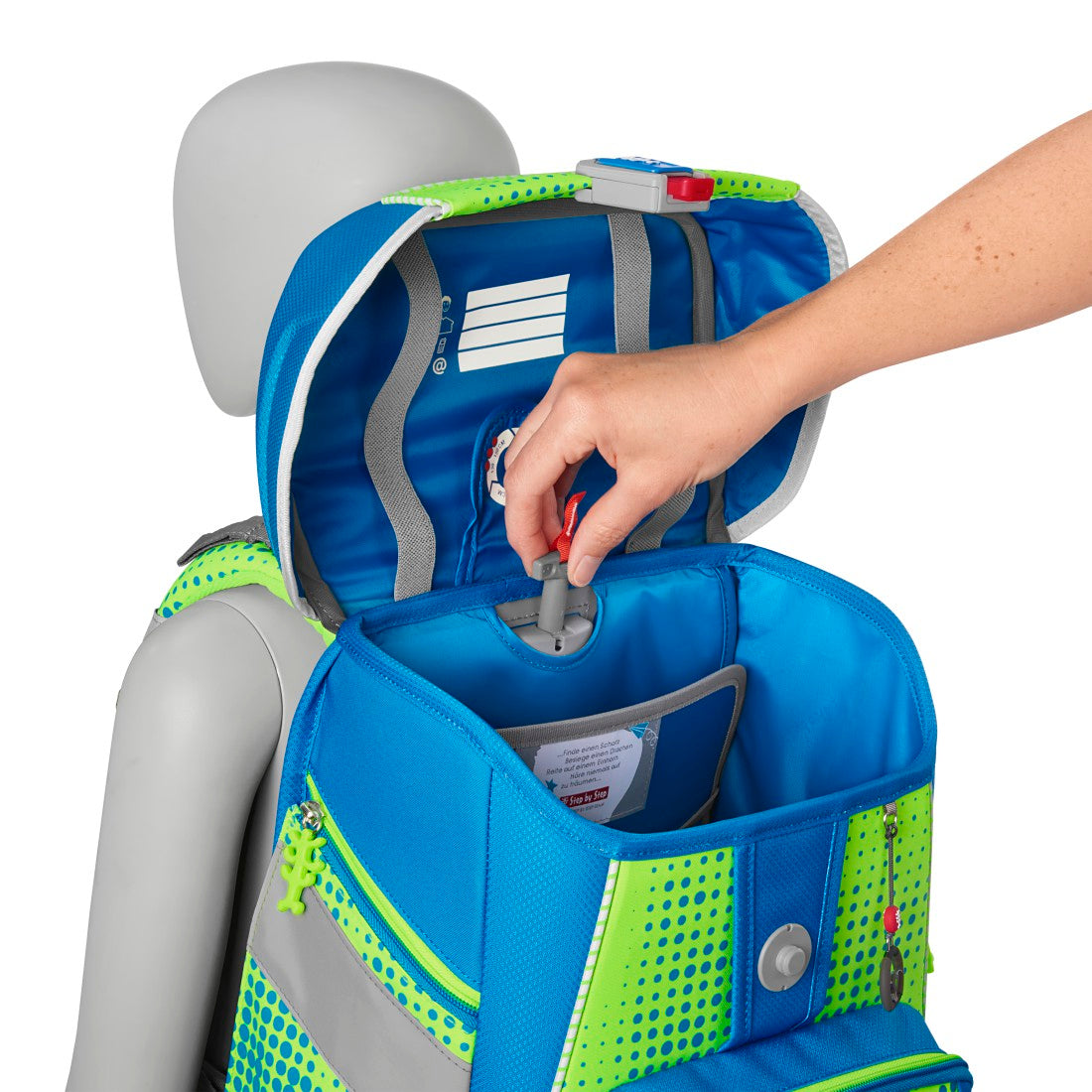 Step by Step SPACE NEON Schulranzen-Set Race Car Chuck - Bild 9
