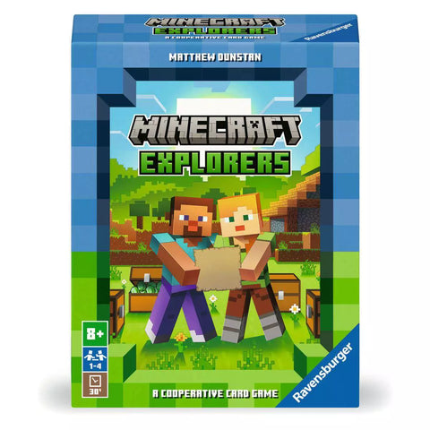 Verpackung Ravensburger Kartenspiel Minecraft: Explorers 21580
