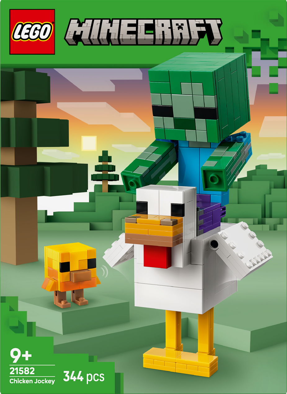 Verpackung von LEGO Minecraft 21582 Hühnerreiter mit Zombie auf dem Huhn