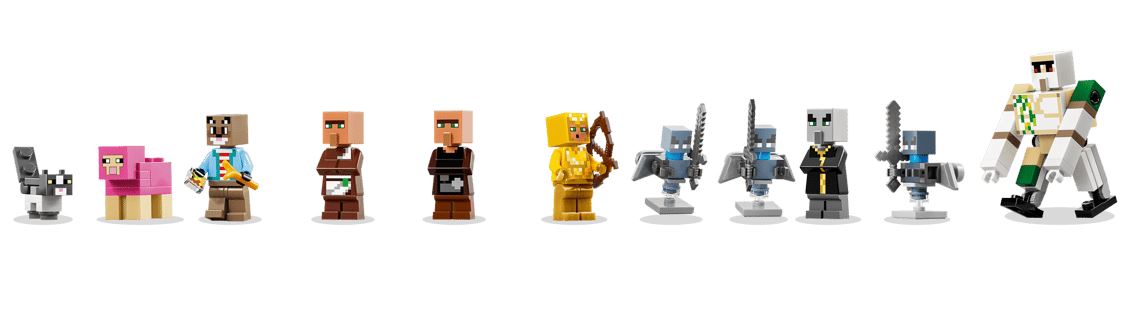 LEGO® Minecraft™ 21596 Angriff des Magiers auf das Dorf - Bild 3