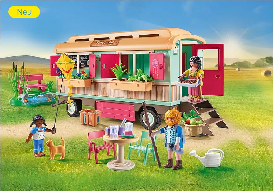 PLAYMOBIL Gemütliches Bauwagencafé 71441 - Bild 1