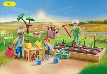 PLAYMOBIL Idyllischer Gemüsegarten bei den Grosseltern 71443