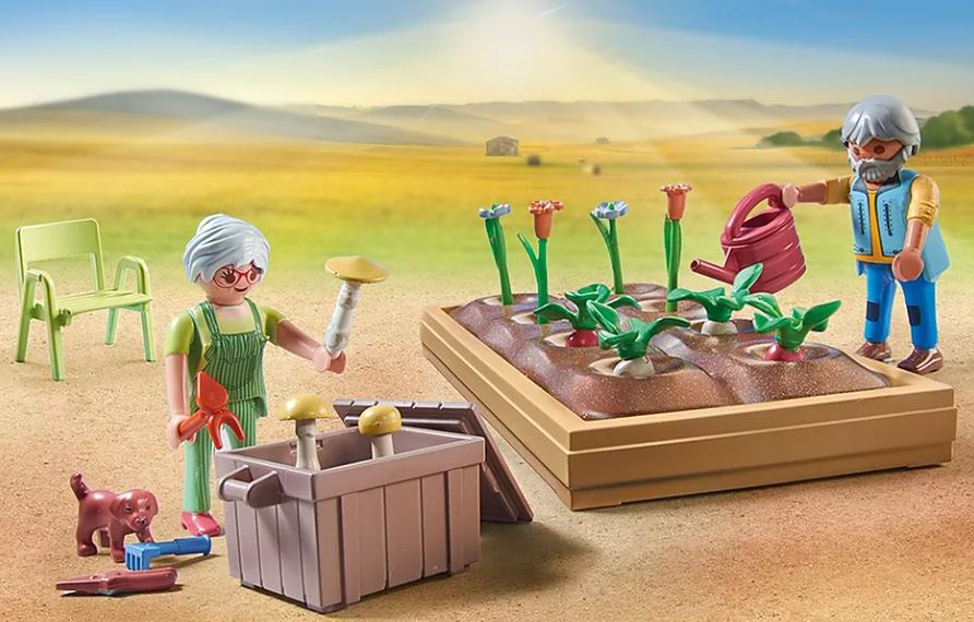 PLAYMOBIL Idyllischer Gemüsegarten bei den Grosseltern 71443 - Bild 5