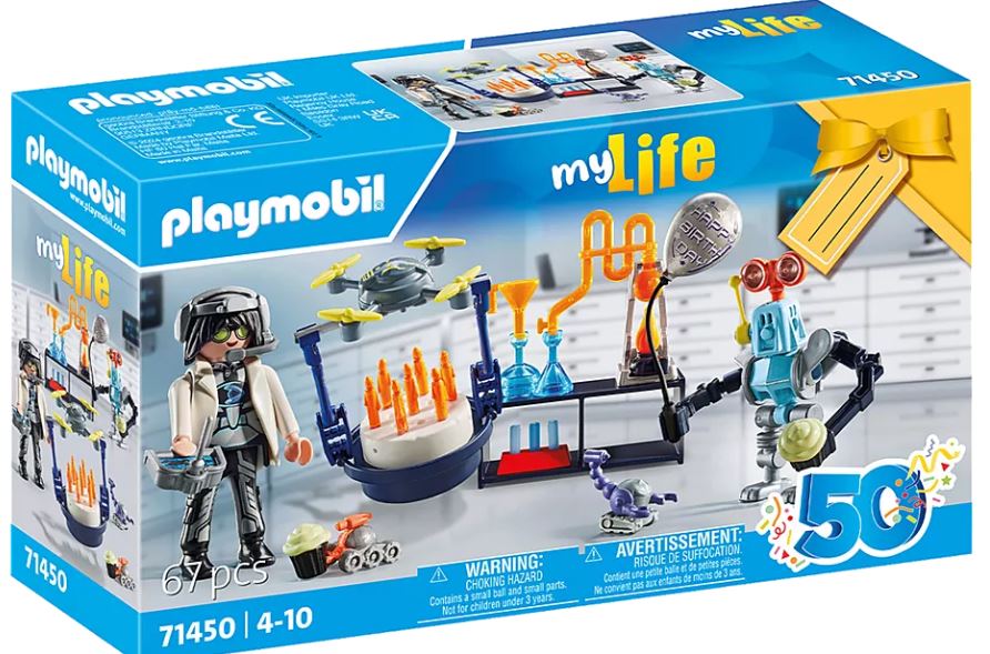 PLAYMOBIL Forscher mit Robotern 71450 - Bild 2