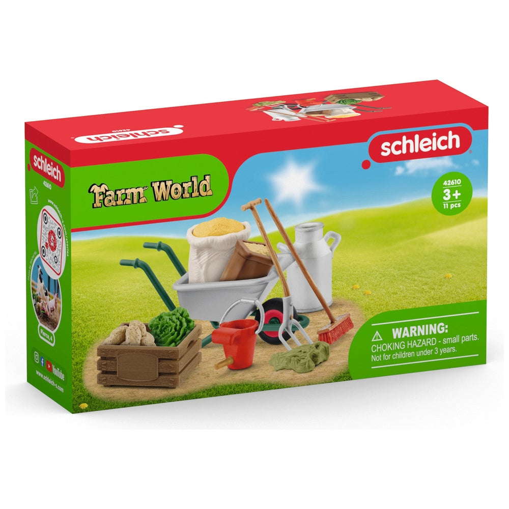 Schleich Farm World Stallpflege Zubehör 42610 - Bild 1