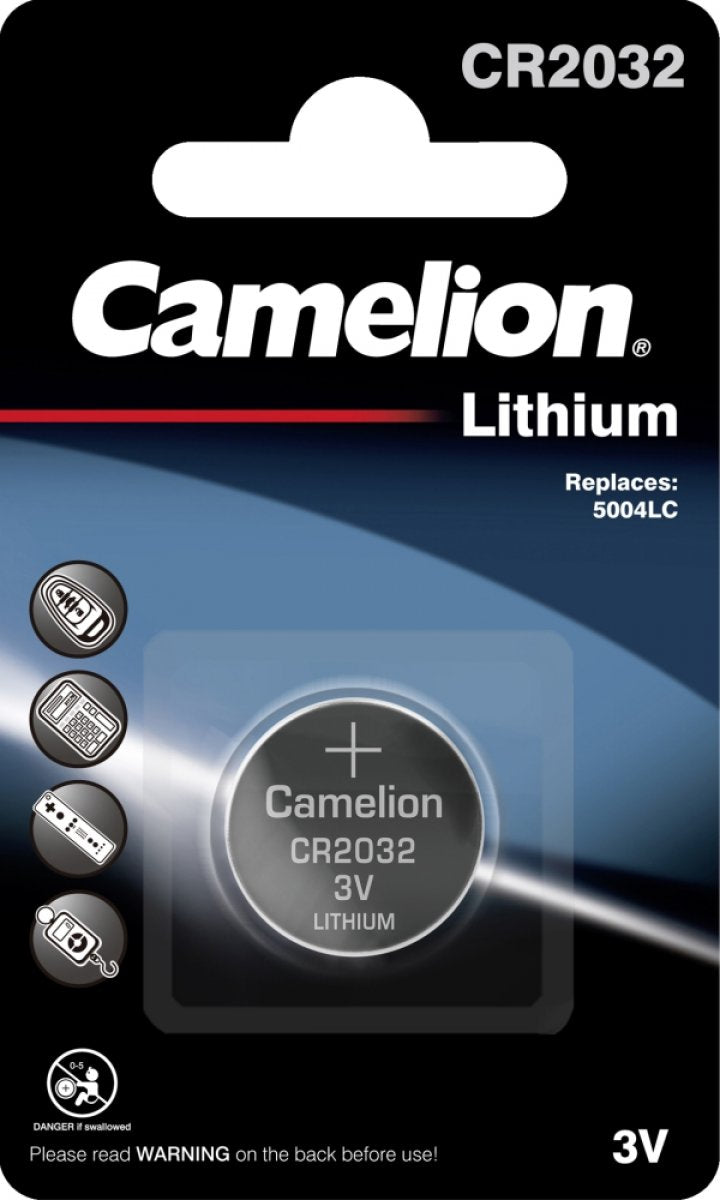 Camelion Batterien Knopfzelle 3V CR2032 Lithium Blister - Bild 1