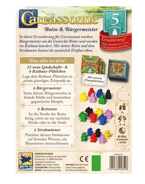 Carcassonne Botin & Bürgermeister Erweiterung 5 - Bild 2