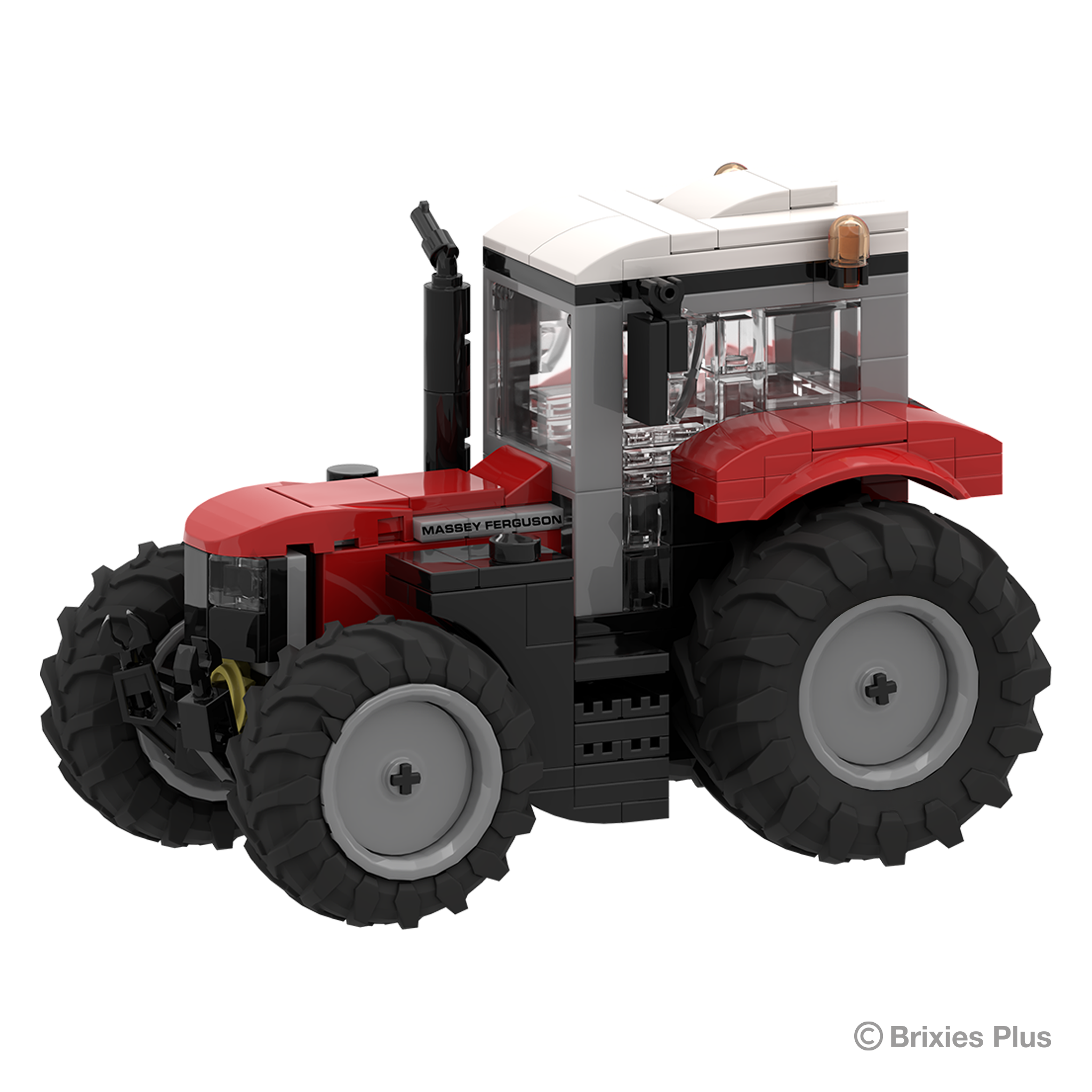 BRIXIES Plus Massey Ferguson 6S Traktor 1:32 - Bild 2