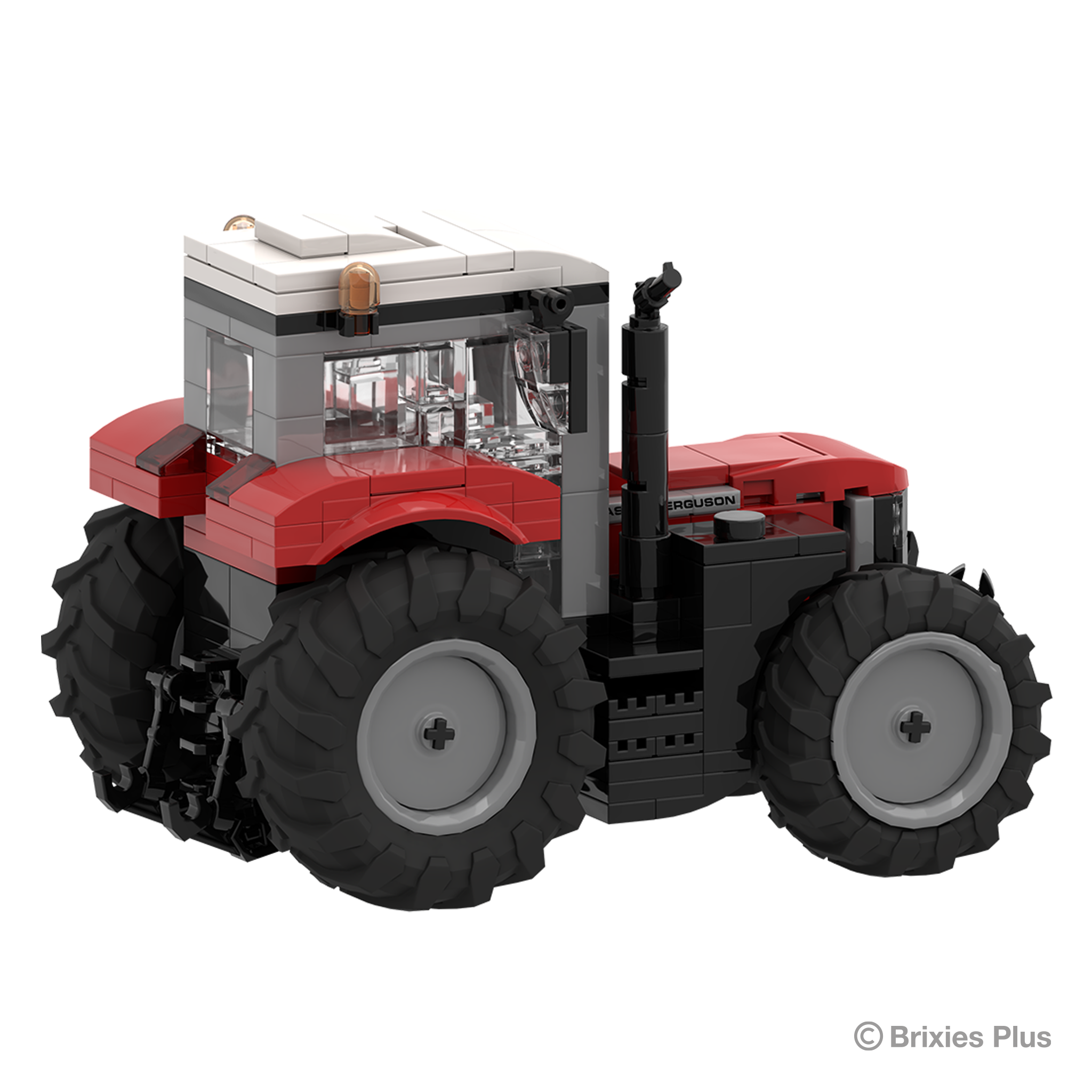 BRIXIES Plus Massey Ferguson 6S Traktor 1:32 - Bild 3