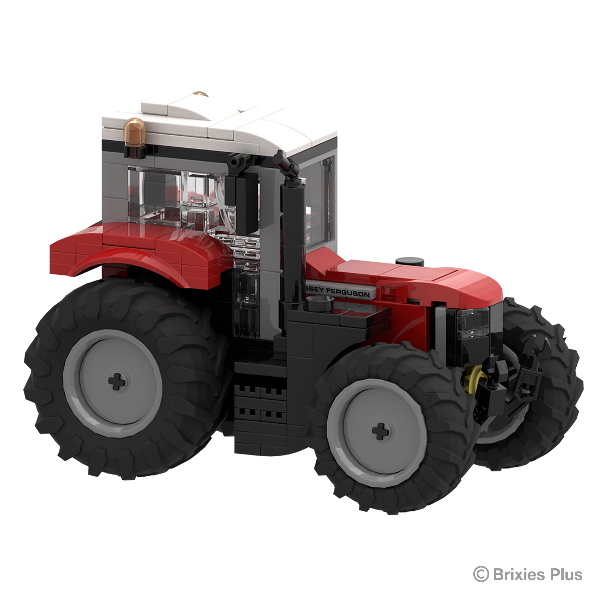 BRIXIES Plus Massey Ferguson 6S Traktor 1:32 - Bild 4