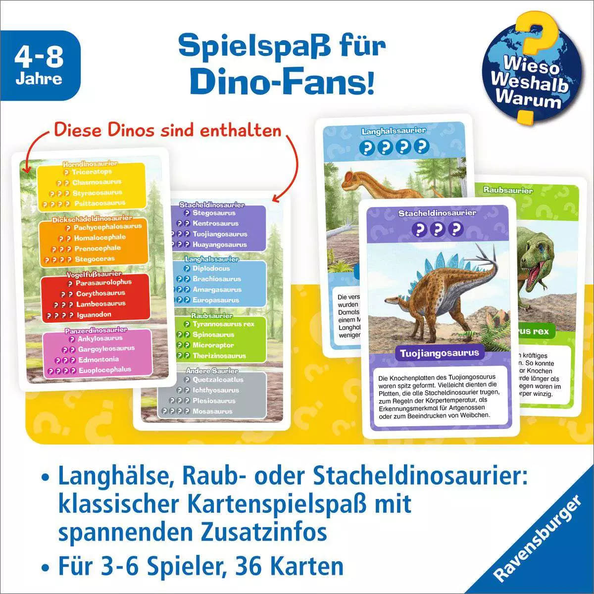 WWW Dinosaurier Quartett 22.359 - Bild 3
