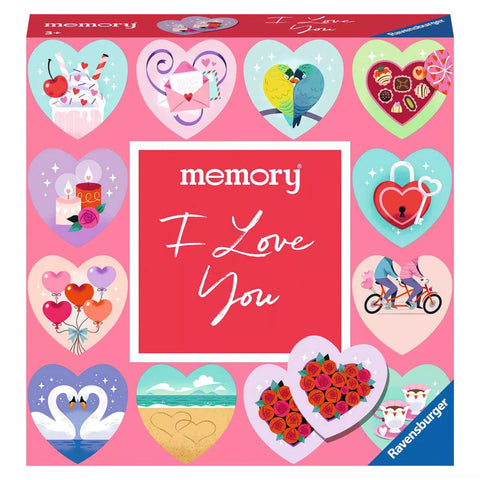 Verpackung Ravensburger memory moments I love you 22398 mit Herzmotiven