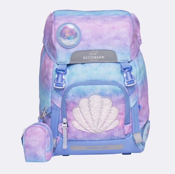 Beckmann Schulrucksack Classic 6-teiliges Set Seashell - Bild 2