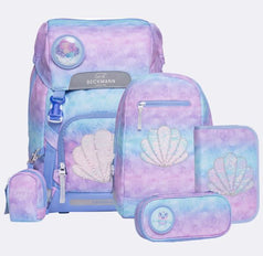 Beckmann Schulrucksack Classic 6-teiliges Set Seashell