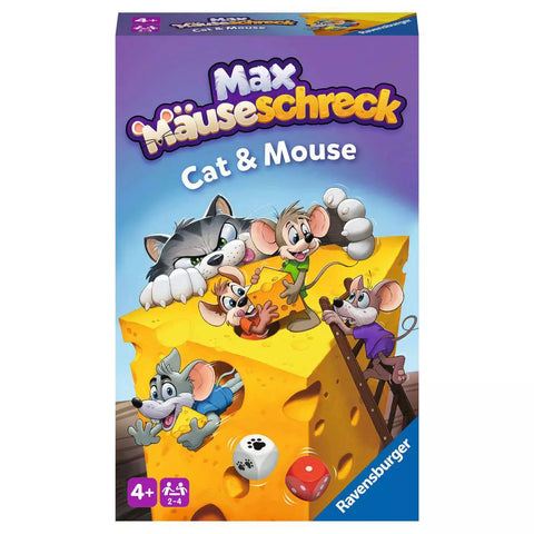 Ravensburger Max Mäuseschreck 22466, Verpackung Vorderseite