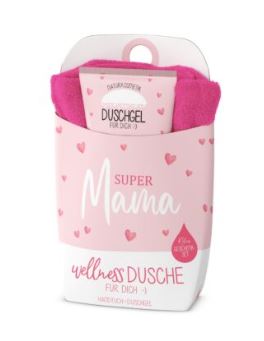 Geschenkset Wellnessdusche Super Mama - Bild 1